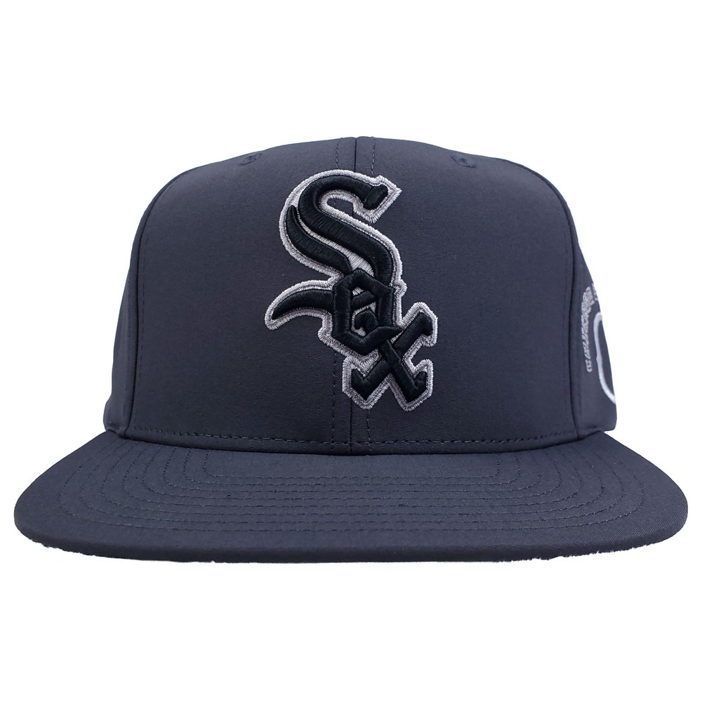 Chicago White Sox‎ Mitchell & Ness MLB Snapback Hat Cap 3D Logo Gray New